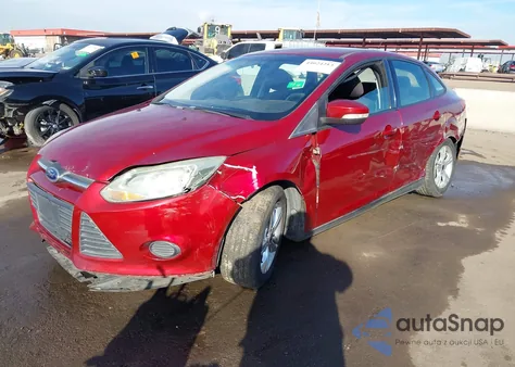 2014 Ford Focus Se из США, поврежденный, VIN 1FADP3F25EL390189